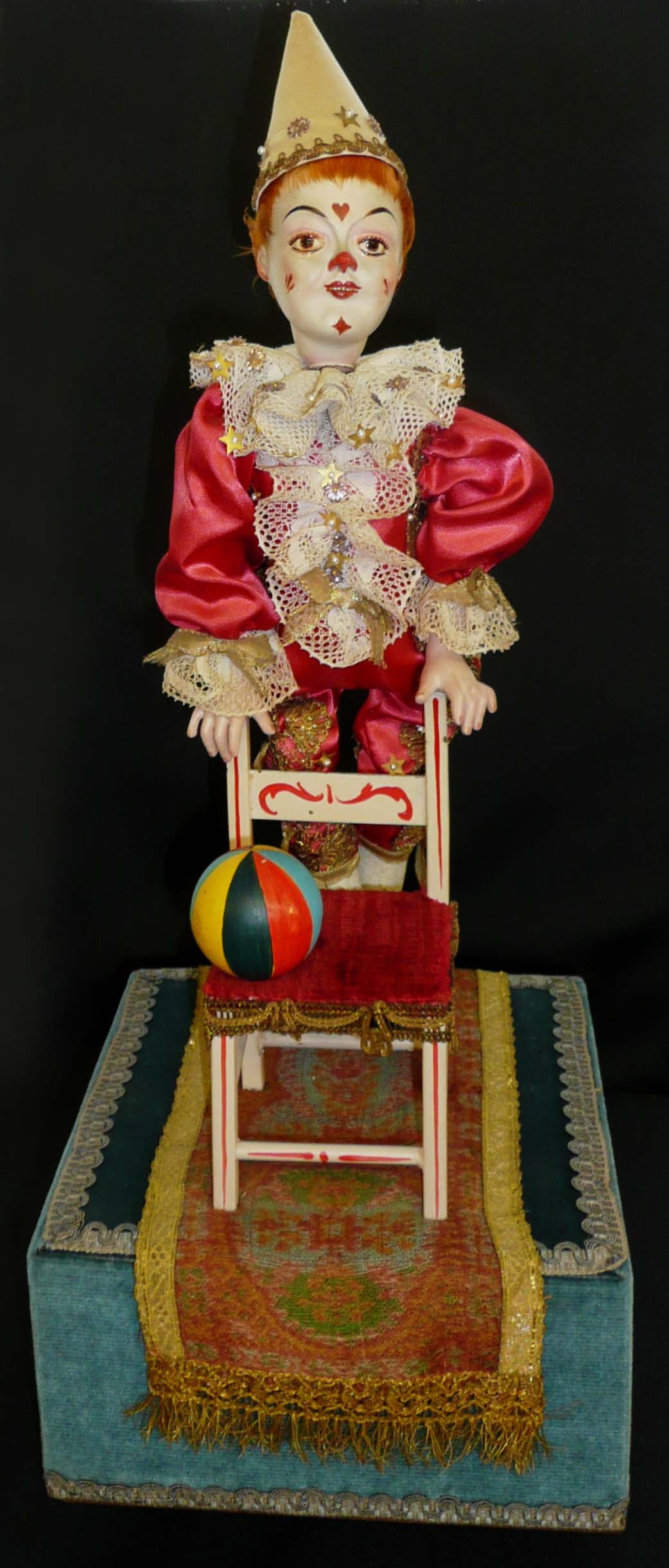 Clown équilibriste - vers 1940