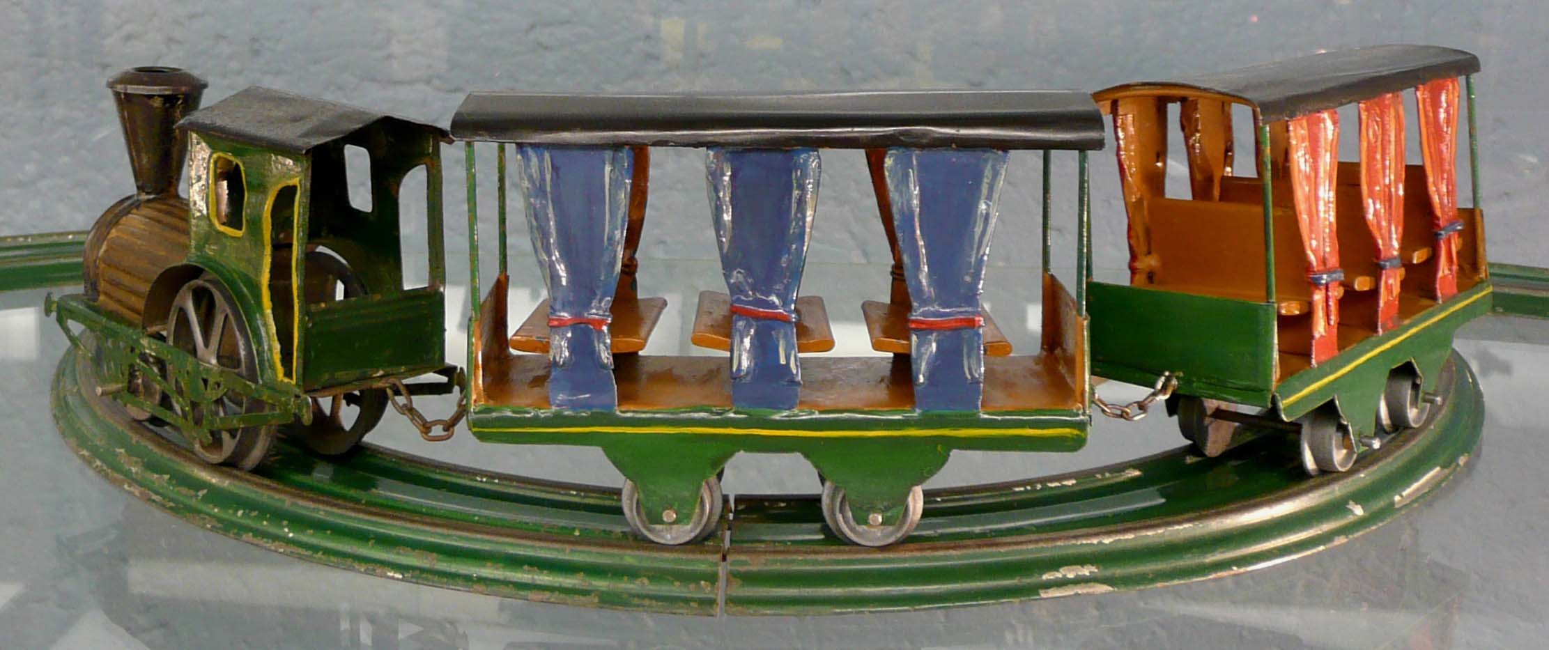 Train mécanique - fin 19ème siècle