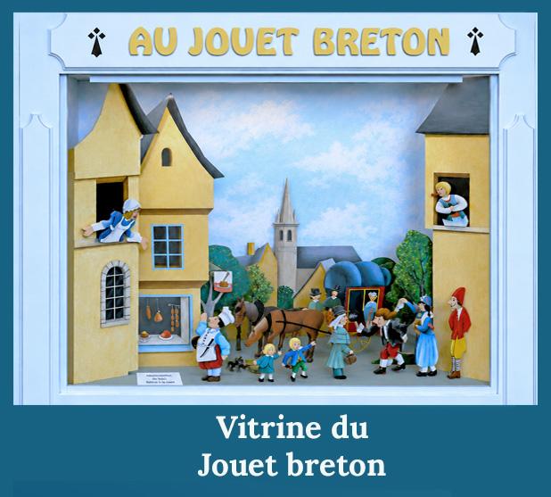 Bloc vitrine jouet breton